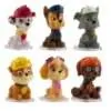Kleine paw patrol hondjes plastic 3,5-4 cm