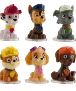 Kleine Paw Patrol hondjes plastic 3,5-4 cm