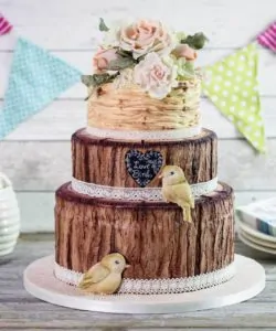 Karen davies mould - rustic woodland bark by alice bij cake, bake & love 12