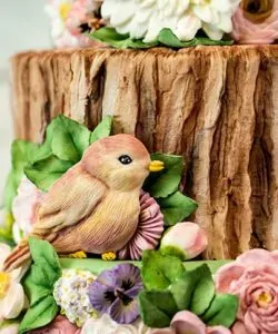 Karen Davies mould - Rustic Woodland Bark by Alice