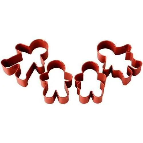 Wilton cookie cutter set gingerbread set/4 (3)