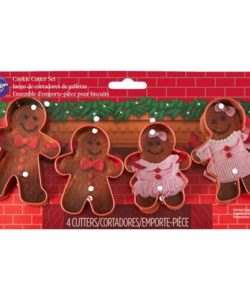 Wilton Cookie Cutter Set Gingerbread Set/4