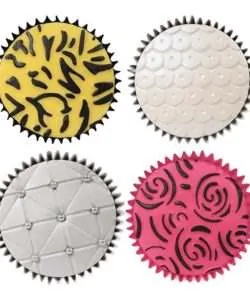 Cake Star Texture Mats - Fashion - 6 Piece (2)
