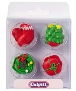 Culpitt Suikerdecoratie Kerst Figuurtjes pk/12