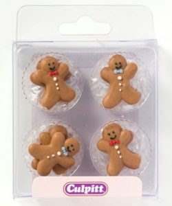 Culpitt Suikerdecoraties Gingerbread Man pk/12