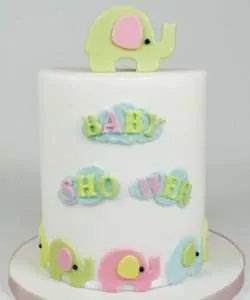 Fmm mummy and baby elephant cutter set/4 bij cake, bake & love 8 Fmm mummy and baby elephant cutter set/4 (3)