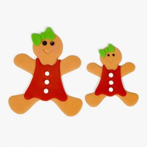 Fmm gingerbread people cutter set (3)