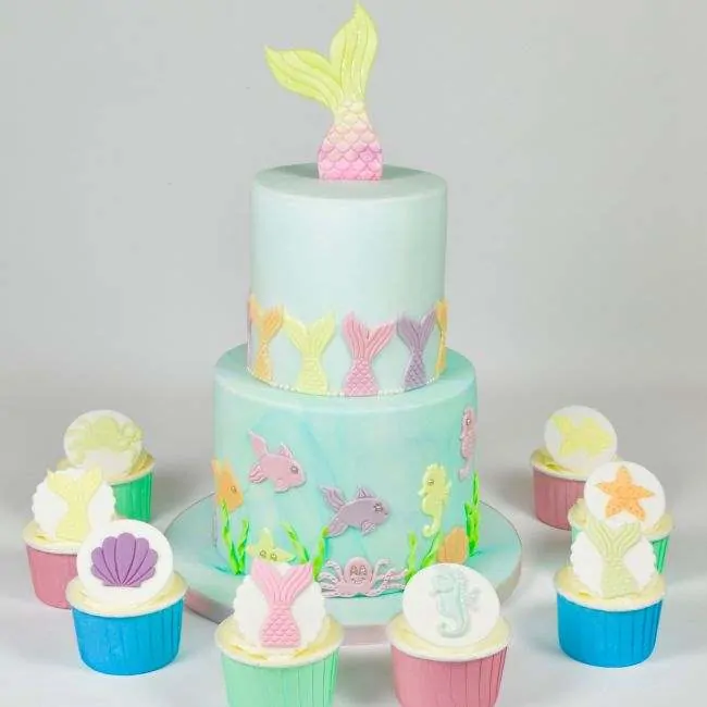 Fmm mermaid tails cutter set/2 bij cake, bake & love 6 Fmm mermaid tails cutter set/2 (3)