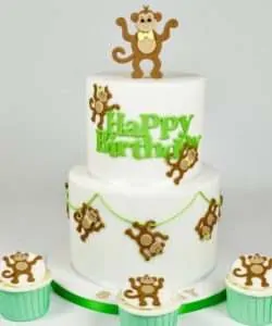 Fmm mummy and baby monkey cutter set/4 bij cake, bake & love 8 Fmm mummy and baby monkey cutter set/4 (3)