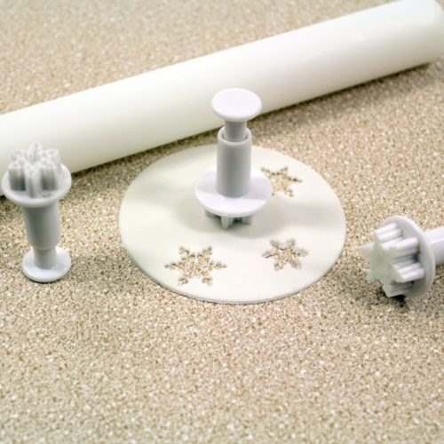 Pme mini snowflake plunger cutter set/3 (2)