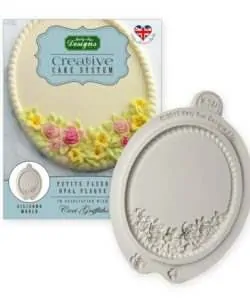 Katy Sue Designs - Petite Fleur Oval Plaque