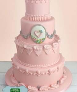 Katy sue designs - petite fleur oval plaque bij cake, bake & love 15
