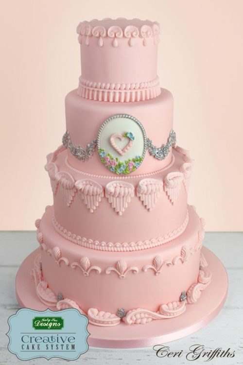 Katy sue designs - petite fleur oval plaque bij cake, bake & love 9