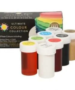 Sugarflair Paste Colour Ultimate Collection 8x25g (2)
