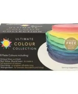 Sugarflair Paste Colour Ultimate Collection 8x25g