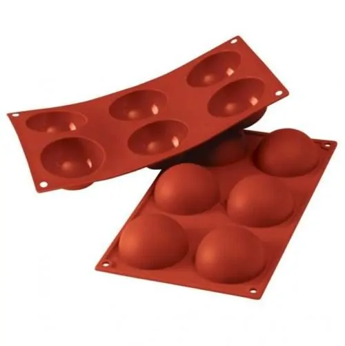 Silikomart semisfera mould ø7cm