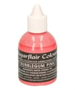 Sugarflair Airbrush Colouring -Bubblegum Pink- 60ml
