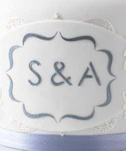 Cake star stencil plaque - 2 designs bij cake, bake & love 9