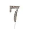 Caketopper strass cijfer 7 bij cake, bake & love 1
