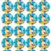 Eetbare cupcakeprint bumba - 24 cupcake rondjes bij cake, bake & love 1