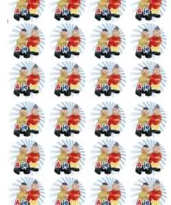 Eetbare Cupcakeprint Buurman & Buurman 1 - 24 cupcake rondjes
