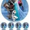 Eetbare taartprint frozen cast 2 - 18 cm rond + 8 cupcake rondjes bij cake, bake & love 2 Eetbare taartprint frozen cast 2 - 18 cm rond + 8 cupcake rondjes bij cake, bake & love 1
