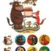 Eetbare taartprint gruffalo - 18 cm rond + 8 cupcake rondjes bij cake, bake & love 2 Eetbare taartprint gruffalo - 18 cm rond + 8 cupcake rondjes bij cake, bake & love 1