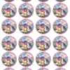 Eetbare cupcakeprint my little pony 3 - 24 cupcake rondjes bij cake, bake & love 3