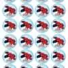Eetbare cupcakeprint spiderman 2 - 24 cupcake rondjes bij cake, bake & love 1