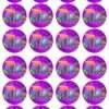 Eetbare cupcakeprint trolls 1 - 24 cupcake rondjes bij cake, bake & love 3