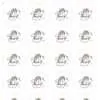 Eetbare cupcakeprint unicorn 1 - 24 cupcake rondjes bij cake, bake & love 1