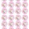 Eetbare cupcakeprint unicorn 2 - 24 cupcake rondjes bij cake, bake & love 3