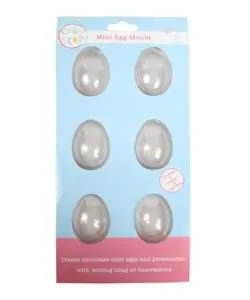 Mini Paasei Glad mal 50mm 6 stuks