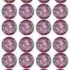 Eetbare cupcakeprint sweet sixteen - 24 cupcake rondjes bij cake, bake & love 1