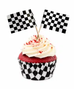 Startvlag prikkers 12 stuks bij cake, bake & love 6