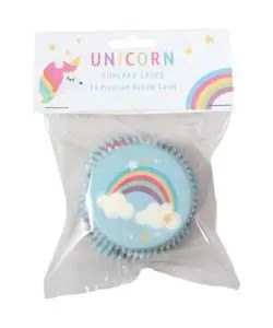Baked with love baking cups folie unicorn & rainbow bij cake, bake & love 10