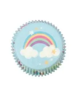Baked with Love Baking cups folie Unicorn & Rainbow