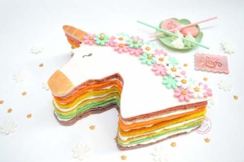 Bakrand xxl - eenhoorn bij cake, bake & love 7