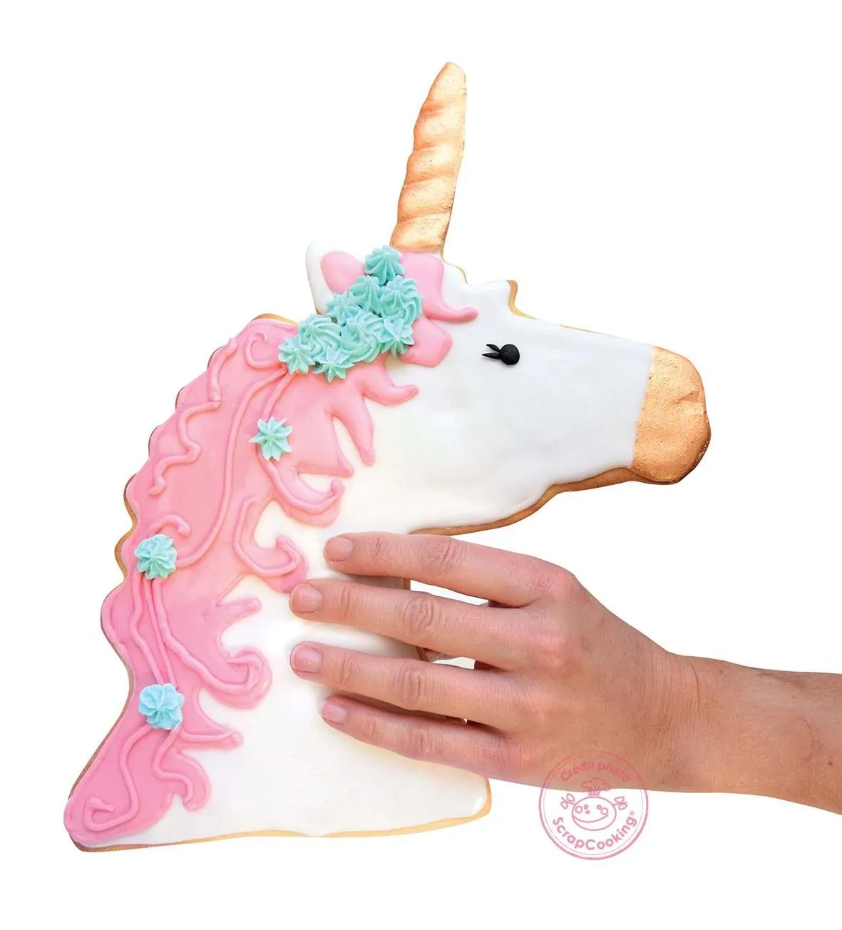 Bakrand xxl - eenhoorn bij cake, bake & love 7 Bakrand xxl - eenhoorn - afbeelding 3