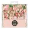 Wooden cake topper just married - boho bij cake, bake & love 3