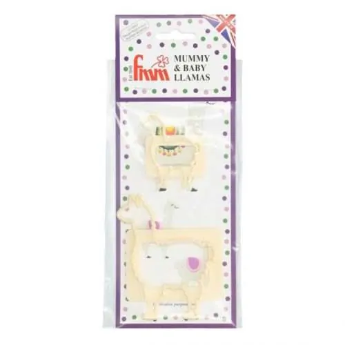 Fmm mummy & baby llama cutter set/2