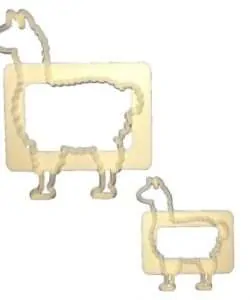 Alternative view of FMM Mummy & Baby Llama Cutter Set/2