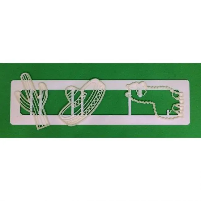 Fmm mexican alpaca tappit bij cake, bake & love 6 Fmm mexican alpaca tappit - afbeelding 2