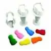 Dekofee mini plungers feet set/3 bij cake, bake & love 1