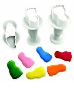 Dekofee Mini Plungers Feet set/3