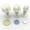 Dekofee mini plungers shells set/3 bij cake, bake & love 3