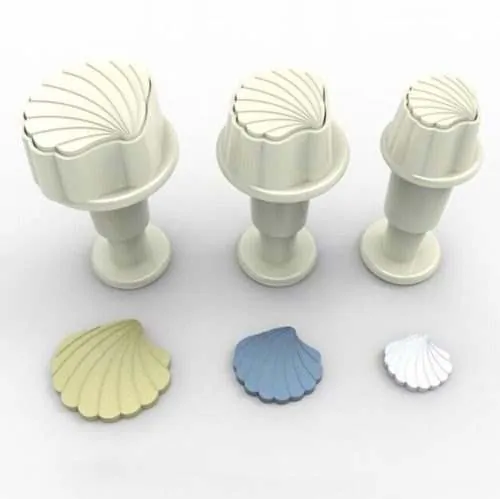 Dekofee mini plungers shells set/3