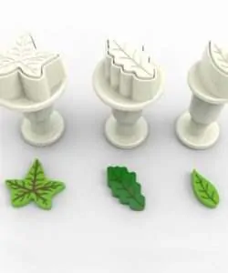 Dekofee Mini Plungers Leaves set/3