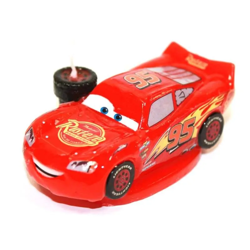 Cars 3d kaars bij cake, bake & love 5 Cars 3d kaars