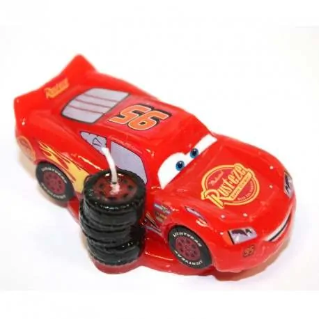 Cars 3d kaars bij cake, bake & love 6 Cars 3d kaars - afbeelding 2